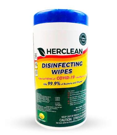 Herclean Wipes Canister