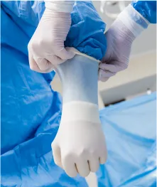 Ambulatory Landing Surgical Gloves