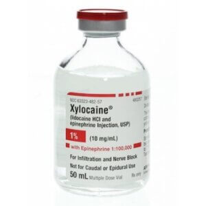 Xylocaine® with Epinephrine Lidocaine HCl / Epinephrine 1% - 1:100,000 Injection Multiple-Dose Vial 50 mL